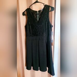 Cute black lace dress